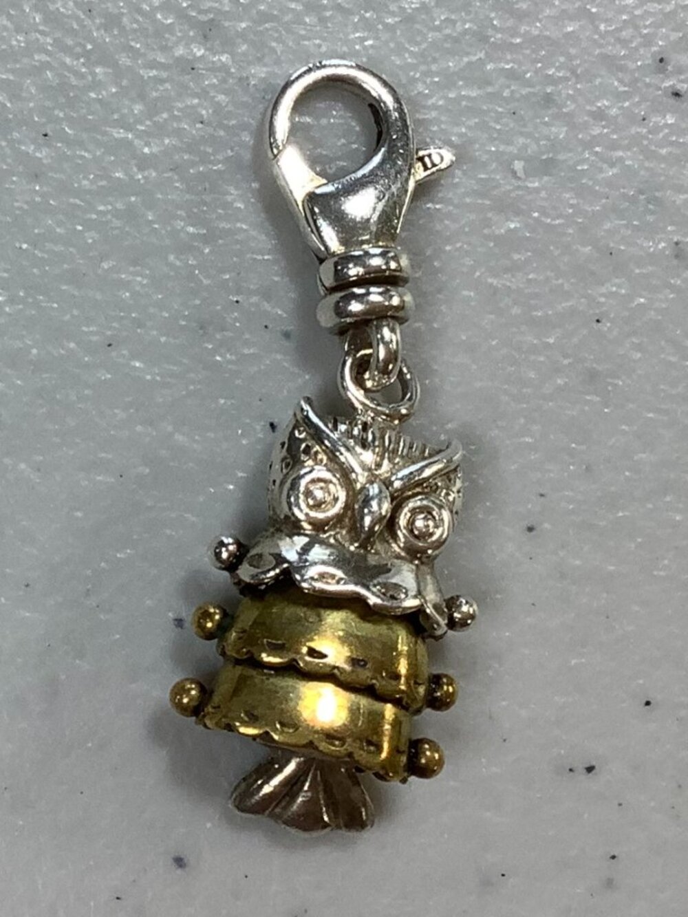 Silpada Sterling Silver rare owl charm What a Hoot C2599